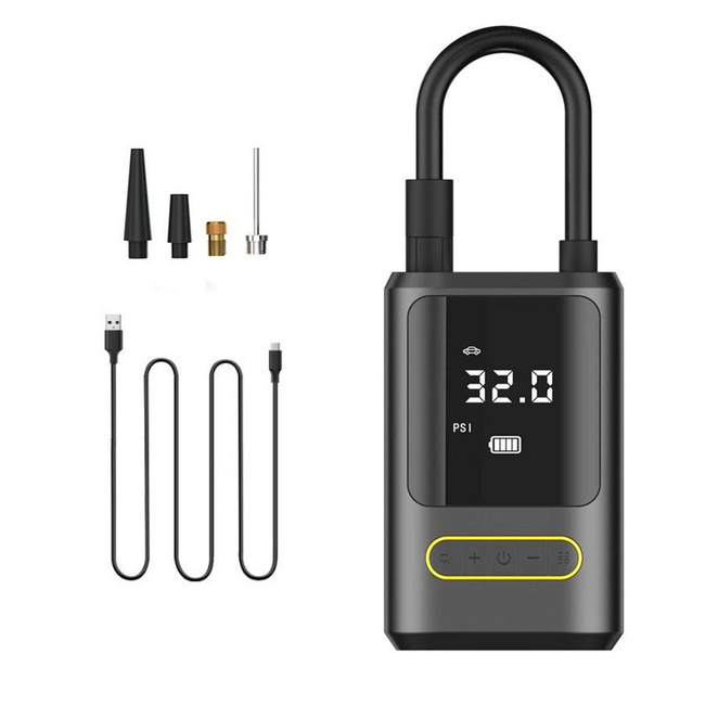 Extralink Kompresor Samochodowy 4000mAh 150PSI 80W Powerbank Latarka Opony