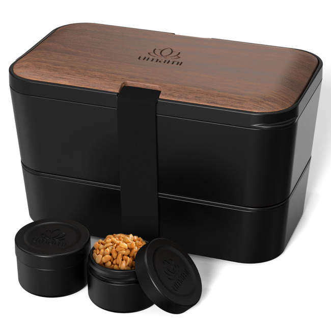 Lunchbox Nestable - Walnut Black - 1500ml - Umami