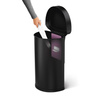 Kosz z czujnikiem ruchu Simplehuman Sensor ST2044, 45 l, półokrągły, matowa czerń