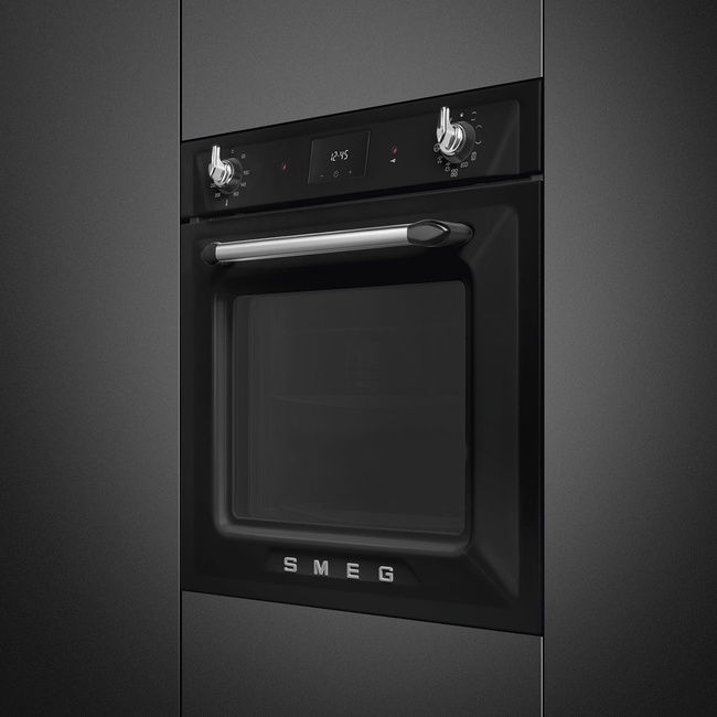 Smeg - Piekarnik, 60 cm, Victoria, czarny VICTORIA SOP6900TN Czarny