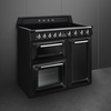 Smeg - Kuchnia wolnost, 100cm, Victoria, czarny Victoria TR103Ibl2 Czarny.