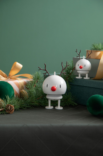 Figurka Hoptimist Reindeer Bumble S Biały - Hoptimist