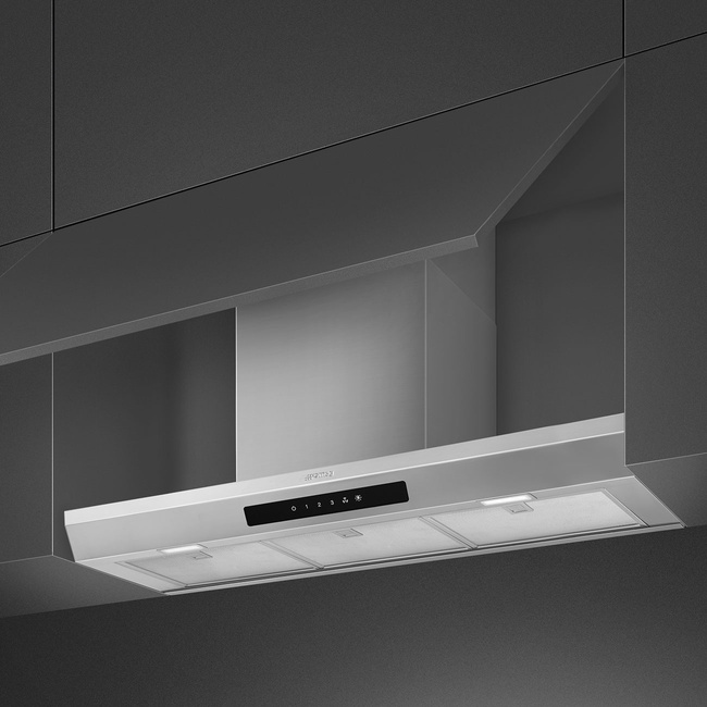 Smeg - Okap kuchenny Universal Ksgt93x Stal nierdzewna