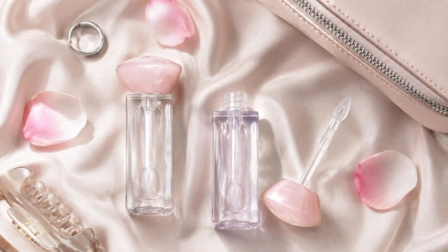 Błyszczyk do ust Lovro Bloomlight Lipgloss 01 Pure Shine, transparentny, z efektem chłodzenia