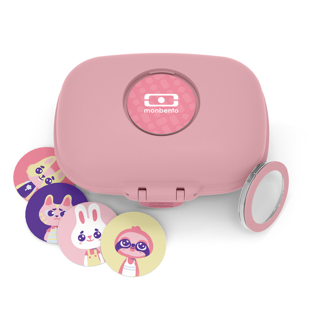 Monbento Gram Lunchbox Dla Dzieci 0,6 L Pink Blush