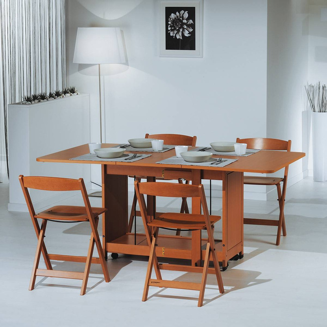 Stół składany Foppapedretti Copernico Walnut – orzech