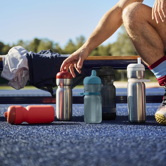 Bidon sportowy ze słomką flip active 600 ml apple green 103003092100