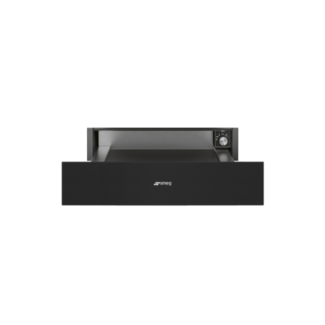Smeg - Szuflada do podg., Classica, czarny mat Cpr315n Classica