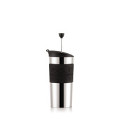 Bodum kubek z zaparzaczem tłokowym do kawy Travel Press 350 ml Black