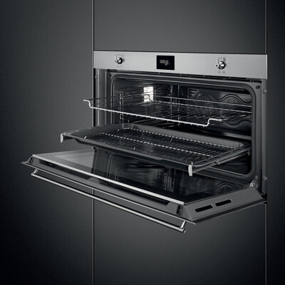 CLASSICA Piekarnik 90 cm LCD 10 funkcji pyroliza Ever Clean 85 l 280°C