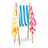 ręczniki plażowe szybkoschnące do plaży Bondi Blue L 160x90cm - Dock & Bay
