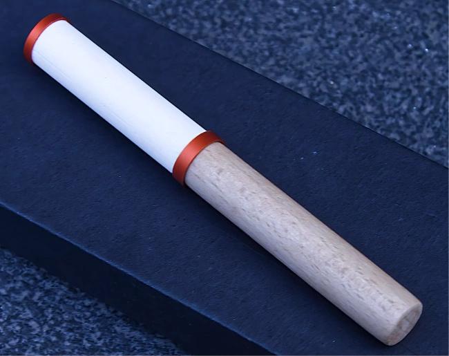 Dan Woo Tamahagane Santoku 19,5 cm - Nóż Szefa Kuchni 67 HRC