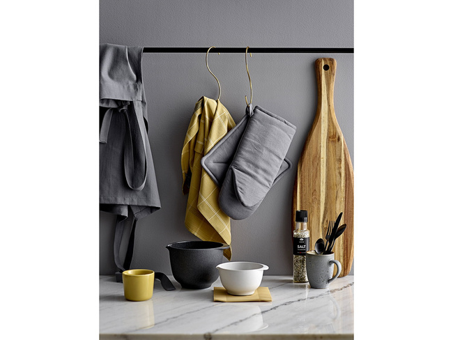 Rękawice kuchenne Soft 16x35 cm Grey - Södahl