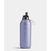 Butelka sportowa Chillys | 500 ml | Matowy metalik lawenda Series 2 Sport - Chillys Bottles