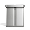 Automatyczny kosz do segregacji Simplehuman ST2050, 58 l, sterowany głosem