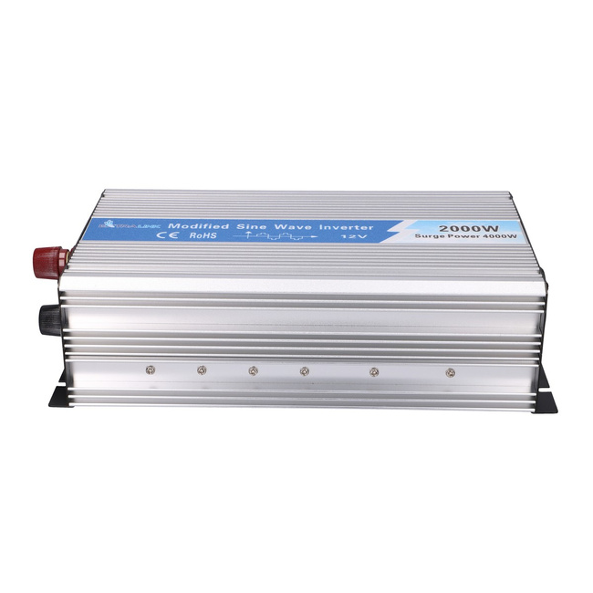 Przetwornica napięcia Extralink OPIM-2000W 12 V na 230 V, 2000 W, modyfikowany sinus