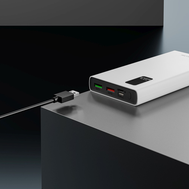 Extralink Epb-067w 10000mah Biały | Powerbank | Power bank, Fast Charging, Usb-c