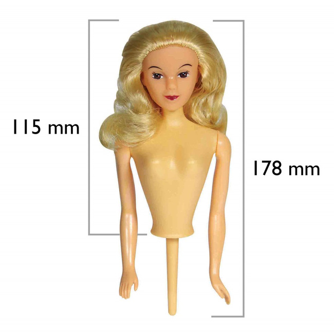 Pme korpus lalki do tortów księżniczka - Blondynka