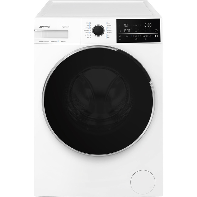 Smeg - Pralka, 9kg, 1600, Steam, LCD, Autodose WNP96SLAAIN1 Universal.