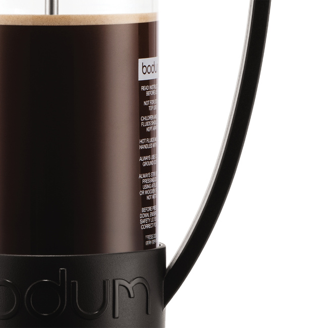 French pressy do kawy Brazil 350 ml Black