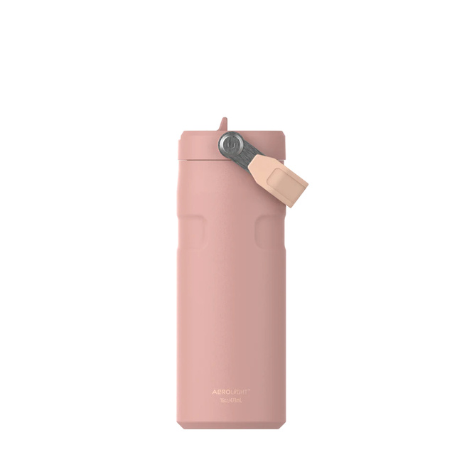 Butelki termiczne Iceflow™ Flip Straw 0.47L Peach Rose