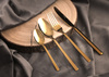 Nóż Obiadowy Piano Shiny Gold 3 Sztuki Zawieszka 30916 - Kulig