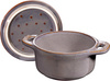 Staub Gift Giving 4x Mini Cocotte Okrągły 10 cm, Antyczny Grafitowy