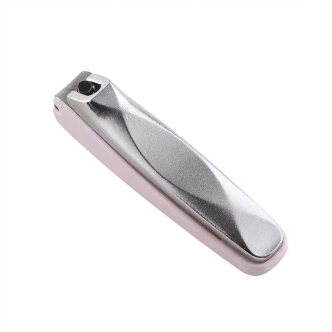Obcinacz do paznokci KAI KQ2040 damski, różowy, z ostrzem 3D, 7 cm