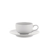 Filiżanka do mokki z białej porcelany Alessi La Bella Tavola 80 ml