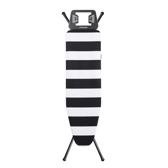 Deska do prasowania K-Uno Black Tube Lido- czarno-biała - Rolser