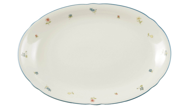 Marie-Luise Streublume Owalny półmisek 31 x 21 cm - Seltmann Weiden