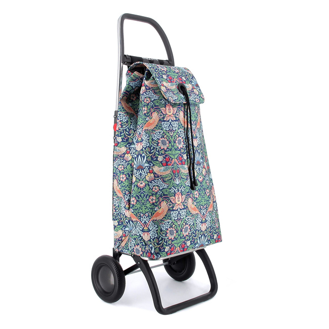 Wózek na zakupy Rolser I-Max William Morris 2L Birds, 2 koła, torba 43 l