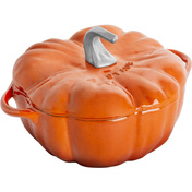 Garnek żeliwny okrągły dynia 3.45 ltr, cynamonowy - Staub