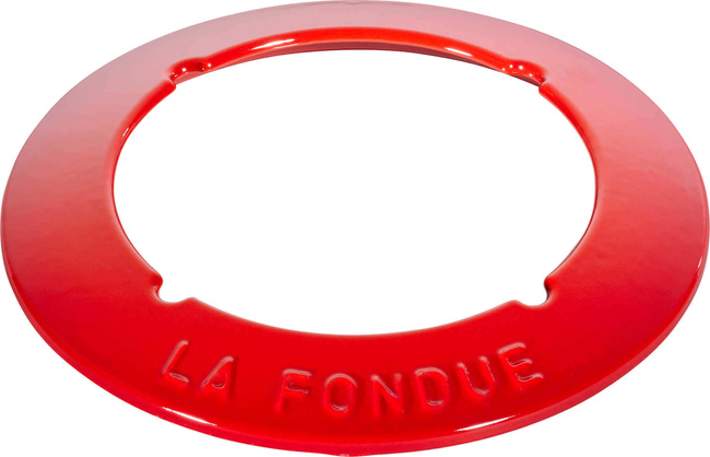 Zestaw do Fondue 16 cm, Czerwony - Staub