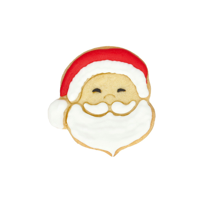 Wykrojnik Birkmann Głowa Św. Mikołaja 6 cm