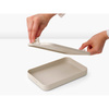 Płaskie pojemniki na lunch Soft Beige - Brabantia