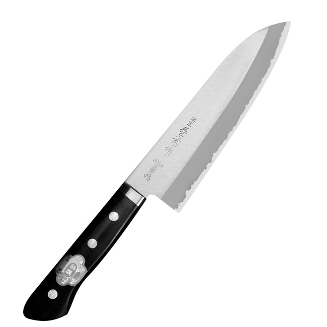 Nóż Santoku Kanetsune 3000 Vg-10, Ostrze 16,5 cm - Japoński Nóż Kuchenny Premium