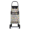 Wózek na zakupy Rolser I-Max William Morris 2L Pomegranate, 2 koła, torba 43 l