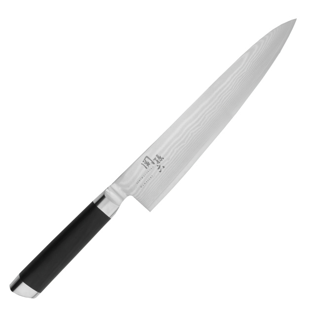 Nóż Szefa Kuchni Kai Seki Magoroku Damascus 21cm - Japoński, Ostrze Damasceńskie