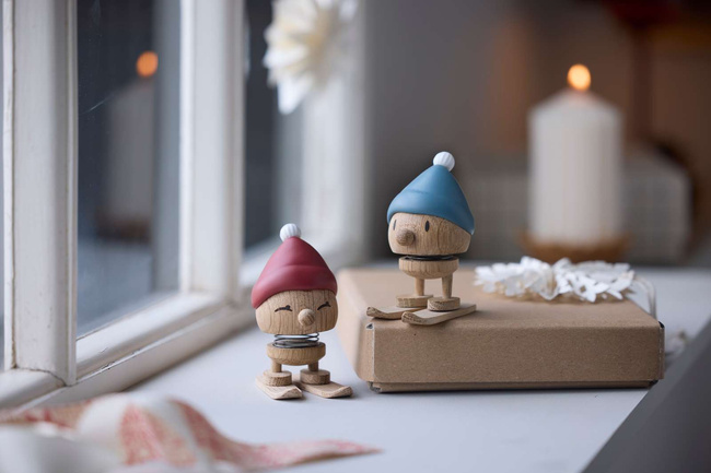 Figurki Hoptimist Skiing Bumble S Sky - Hoptimist