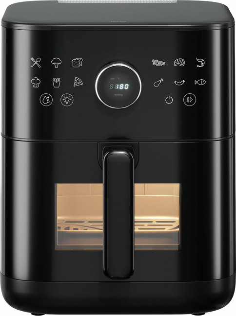 Enfinigy Beztłuszczowa Frytkownica Air Fryer Pro 6 Ltr, Czarny - Zwilling