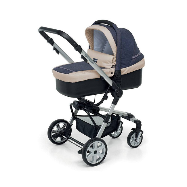 Wózek 3w1 Foppapedretti Supertres Denim Perla