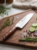 Fissman Bremen Nóż kuchenny Santoku 18 cm