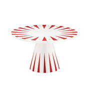 Porcelanowa patera na ciasto, ręcznie zdobiona naklejkami Delight - Alessi