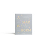 Album na zdjęcia dziecka Printworks A Star Is Born L, szary, białe karty
