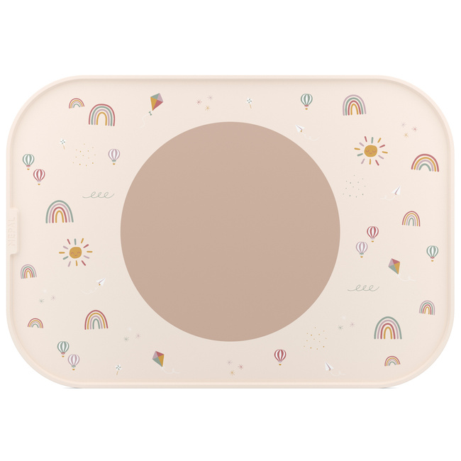 Taca dla dzieci do serwowania i nauki jedzenia Mio Sunshine & Rainbow Mepal 