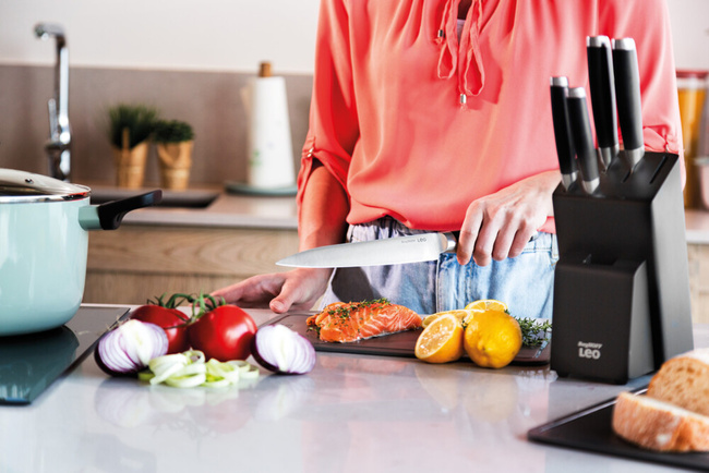 Nóż do mięsa i wędlin graphite 20 cm x50crmov15 - Berghoff