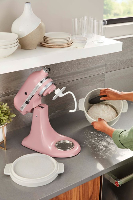 Ceramiczna dzieża do chleba z pokrywą KitchenAid 4,7 l 5KSM2CB5BGS do mikserów Artisan 5 i Classic