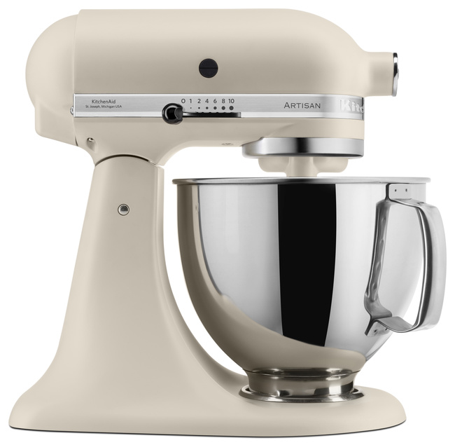 Robot planetarny KitchenAid Artisan 5KSM125EFL, dzieża 4,8 l, Fresh Linen