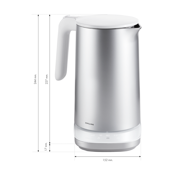 Czajnik Elektryczny Pro 1.5 Ltr, Srebrny - Zwilling